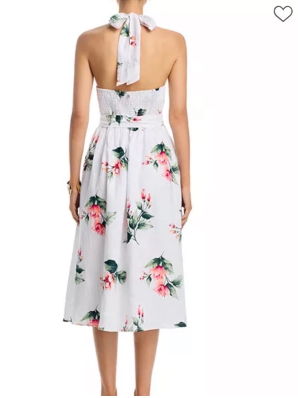 Tommy Bahama Linen Halter Dress sz S, 16” PTP (stretches bigger), 48” L - Picture 4 of 10